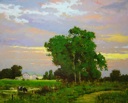 Pastures in Evening