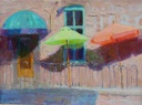 Mango and Lime Umbrellas