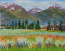 Base of Tetons Morning