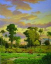 Evening by the Creek