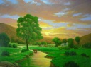 Peaceful Evening Pastures